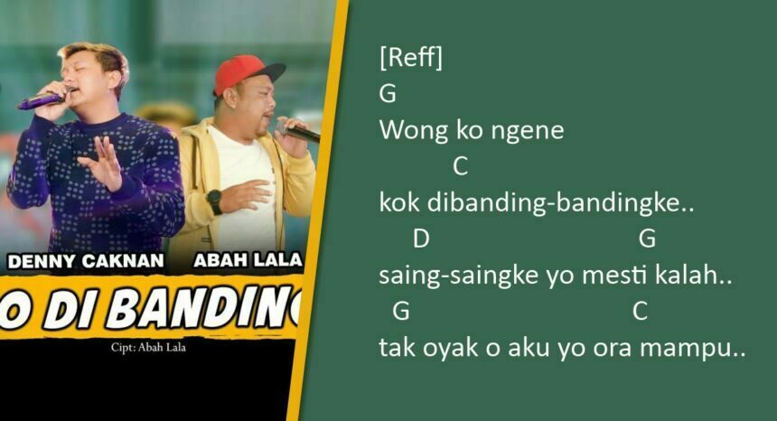 Lagu Ojo Dibandingke - Denny Caknan feat Abah Lala