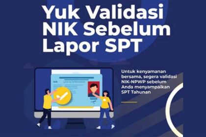 Validasi NIK (KTP) di DJP Online sebelum Lapor SPT