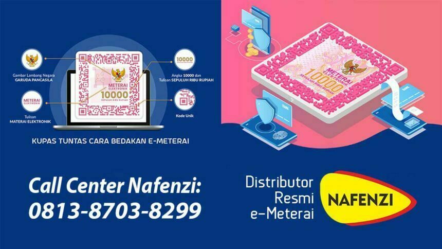 Call Center Nafenzi - Distributor e-Meterai (0813-8703-8299)