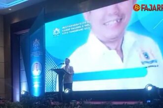 Mukota III KADIN Tangsel - Sambutan Ketua KADIN Tangsel Periode 2018 2023 (Sumber: Kanal Fajarpos TV)
